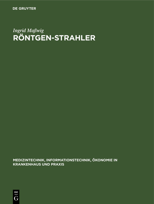 Cover Röntgen-Strahler