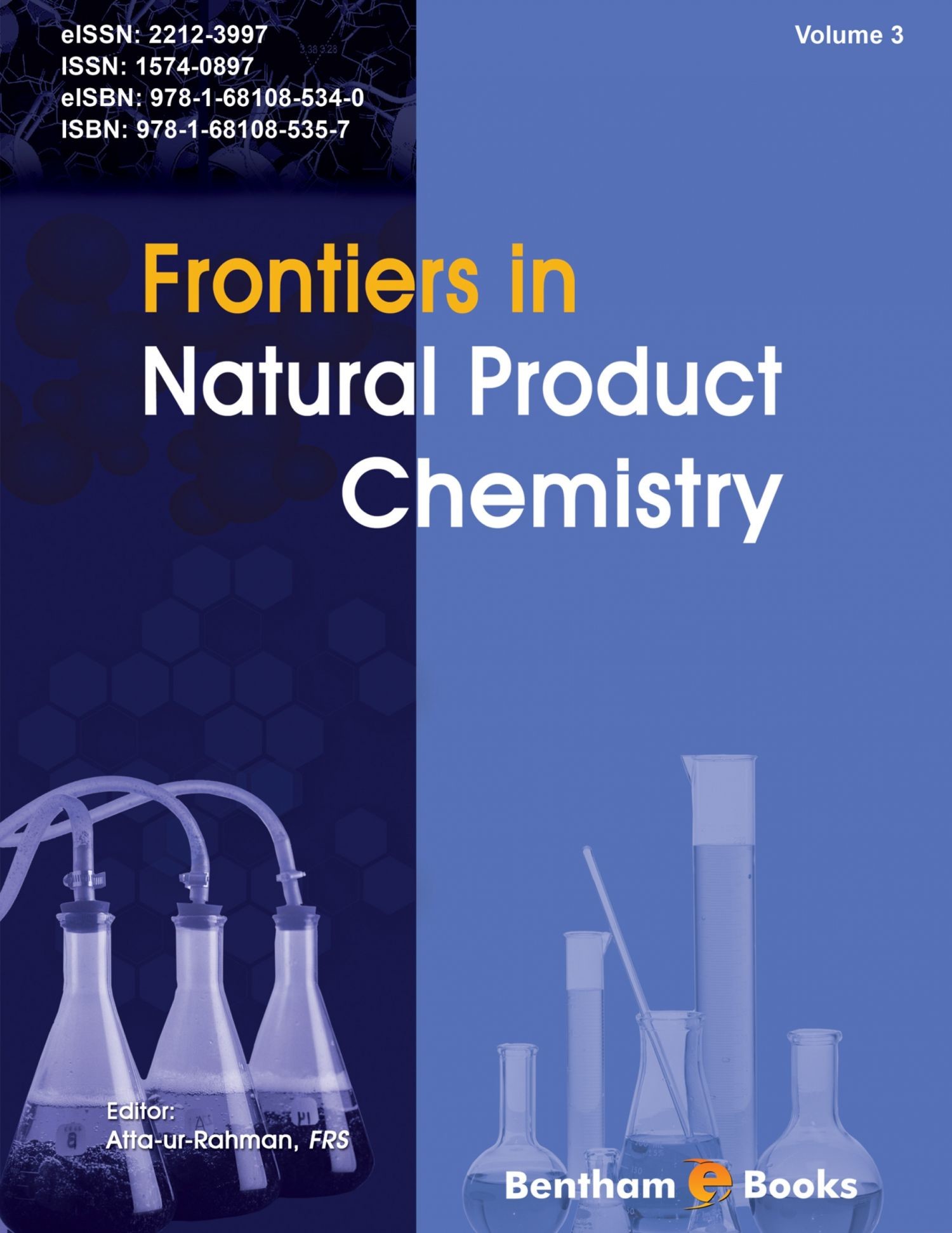 Cover Frontiers in Natural Product Chemistry: Volume 3