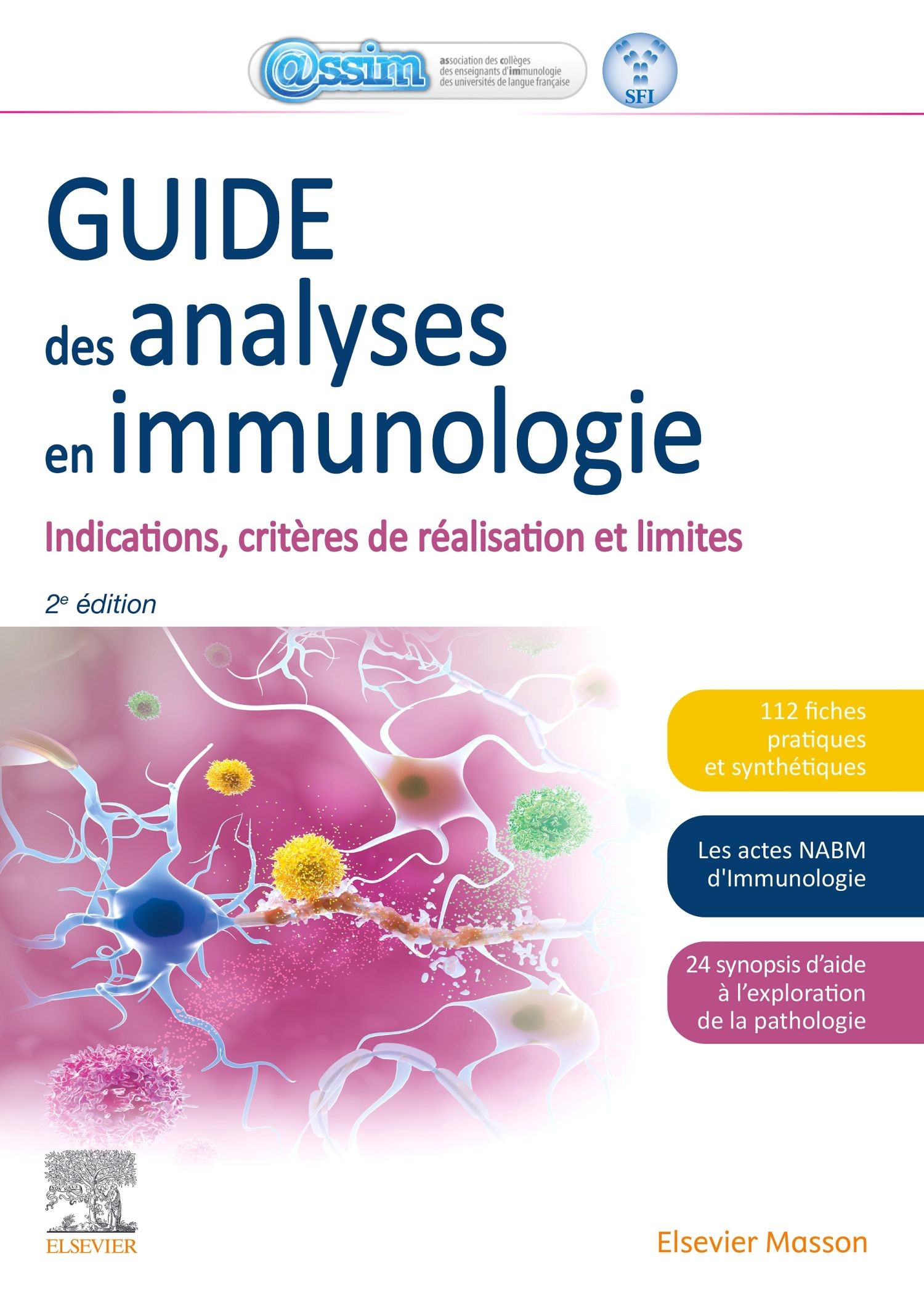 Cover Guide des analyses en immunologie