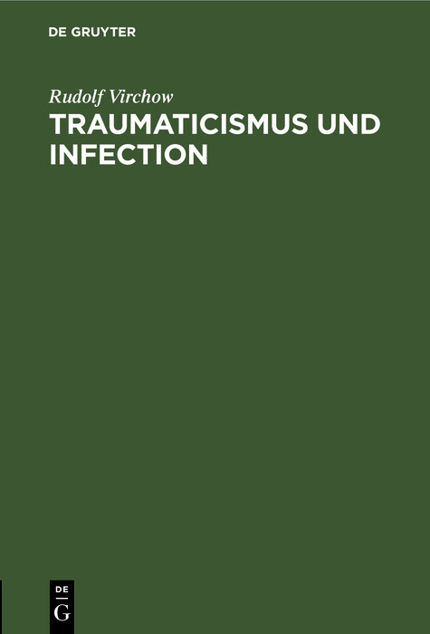 Cover Traumaticismus und Infection