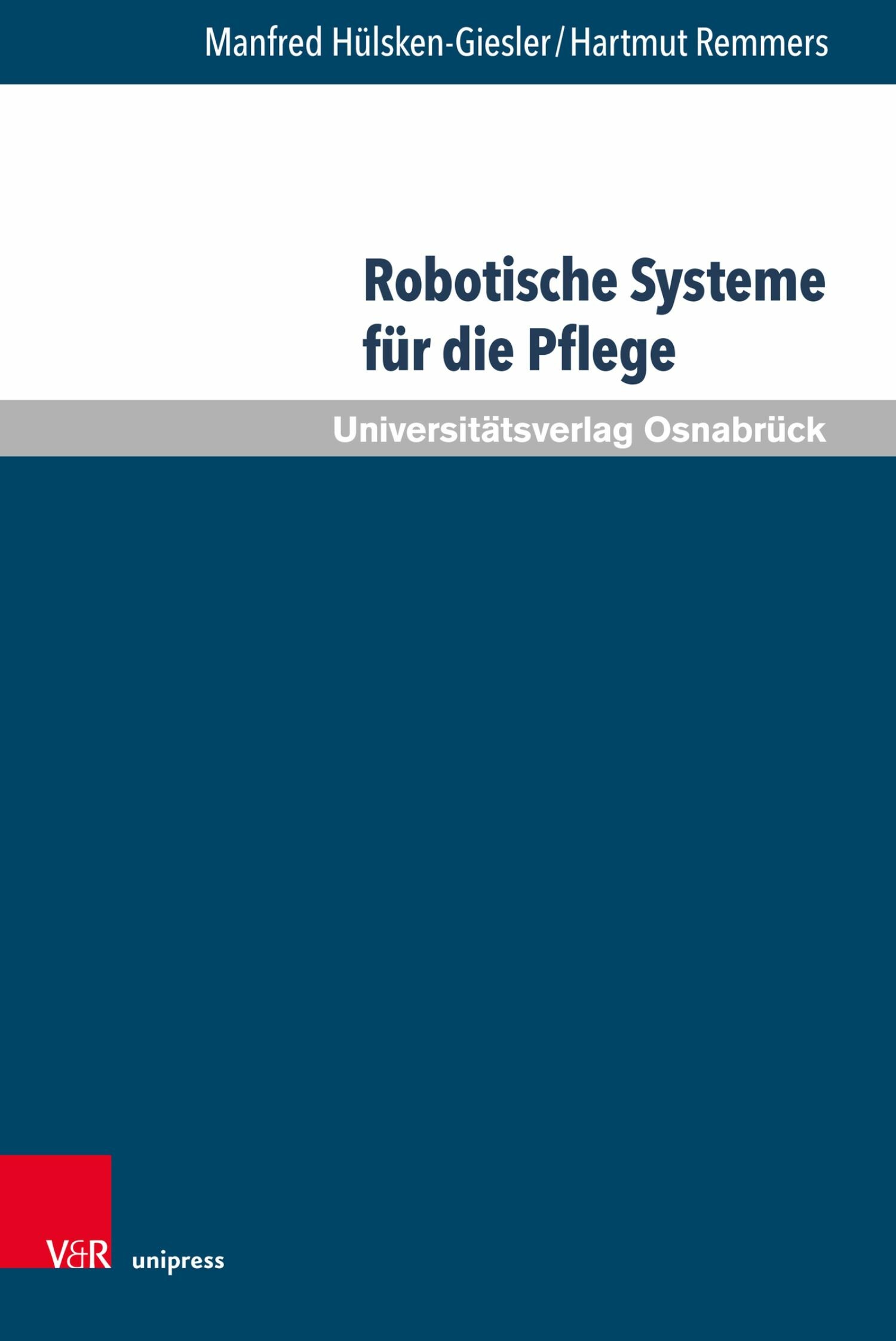 Cover Robotische Systeme für die Pflege