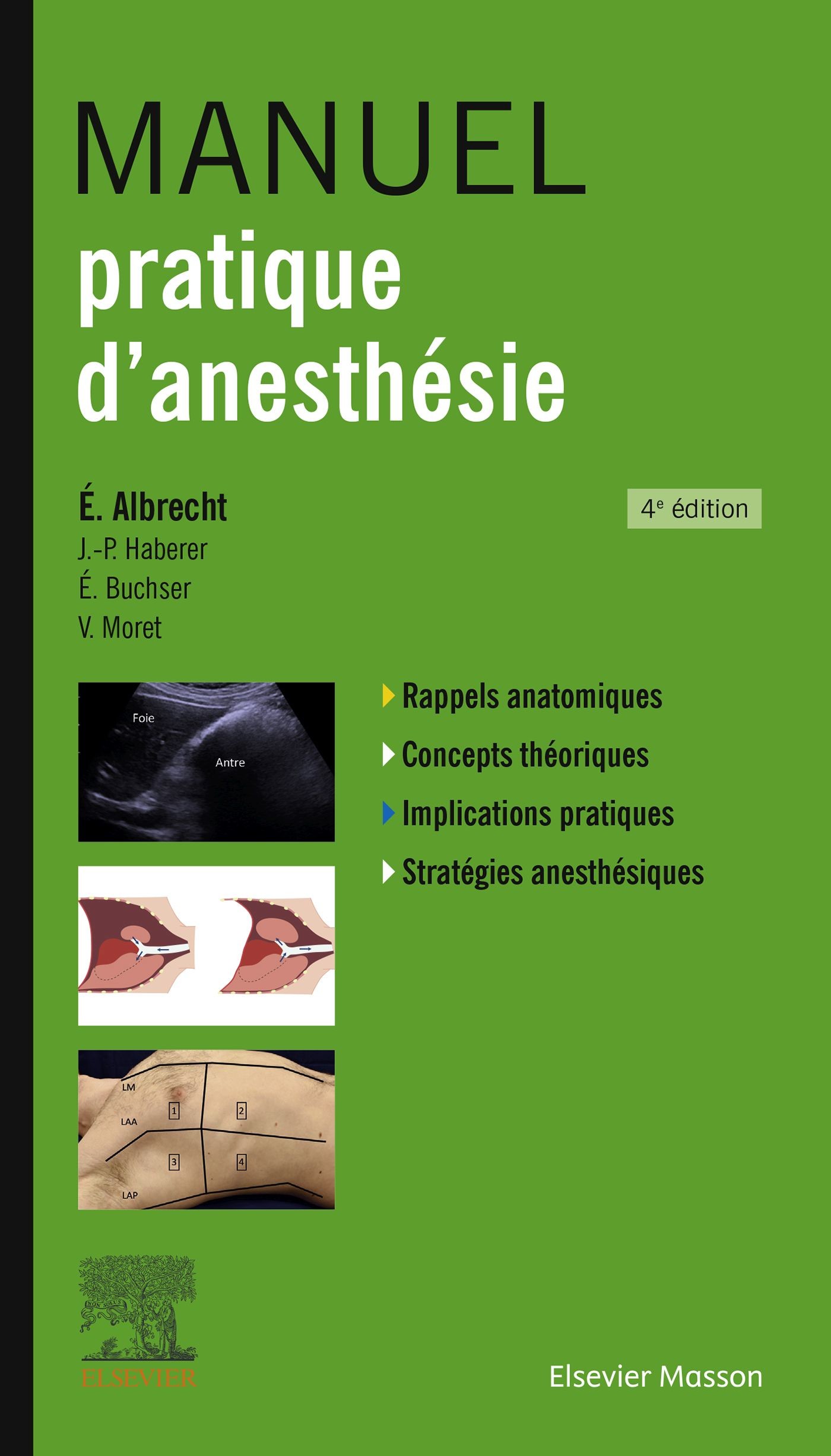 Cover Manuel pratique d'anesthésie