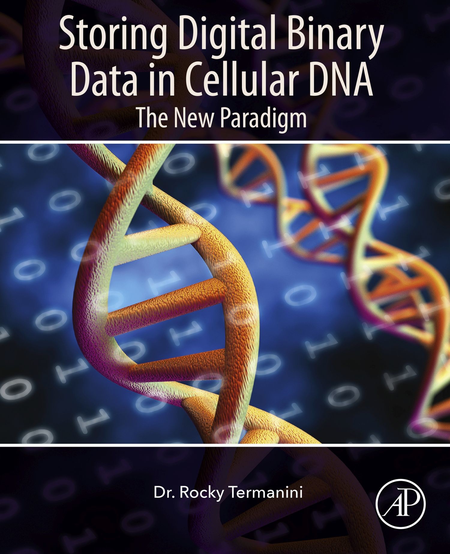 Cover Storing Digital Binary Data in Cellular DNA