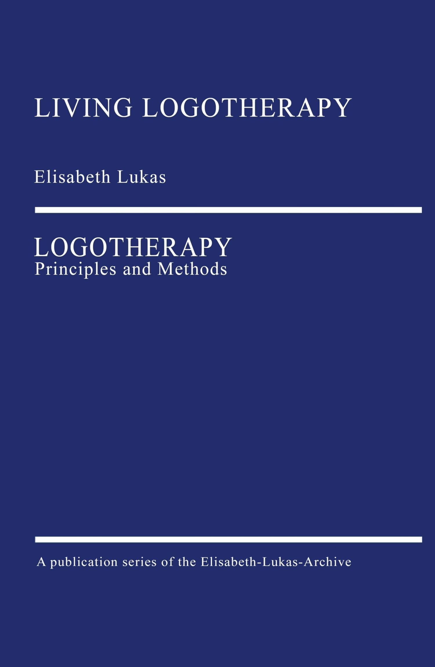 Cover Logotherapy