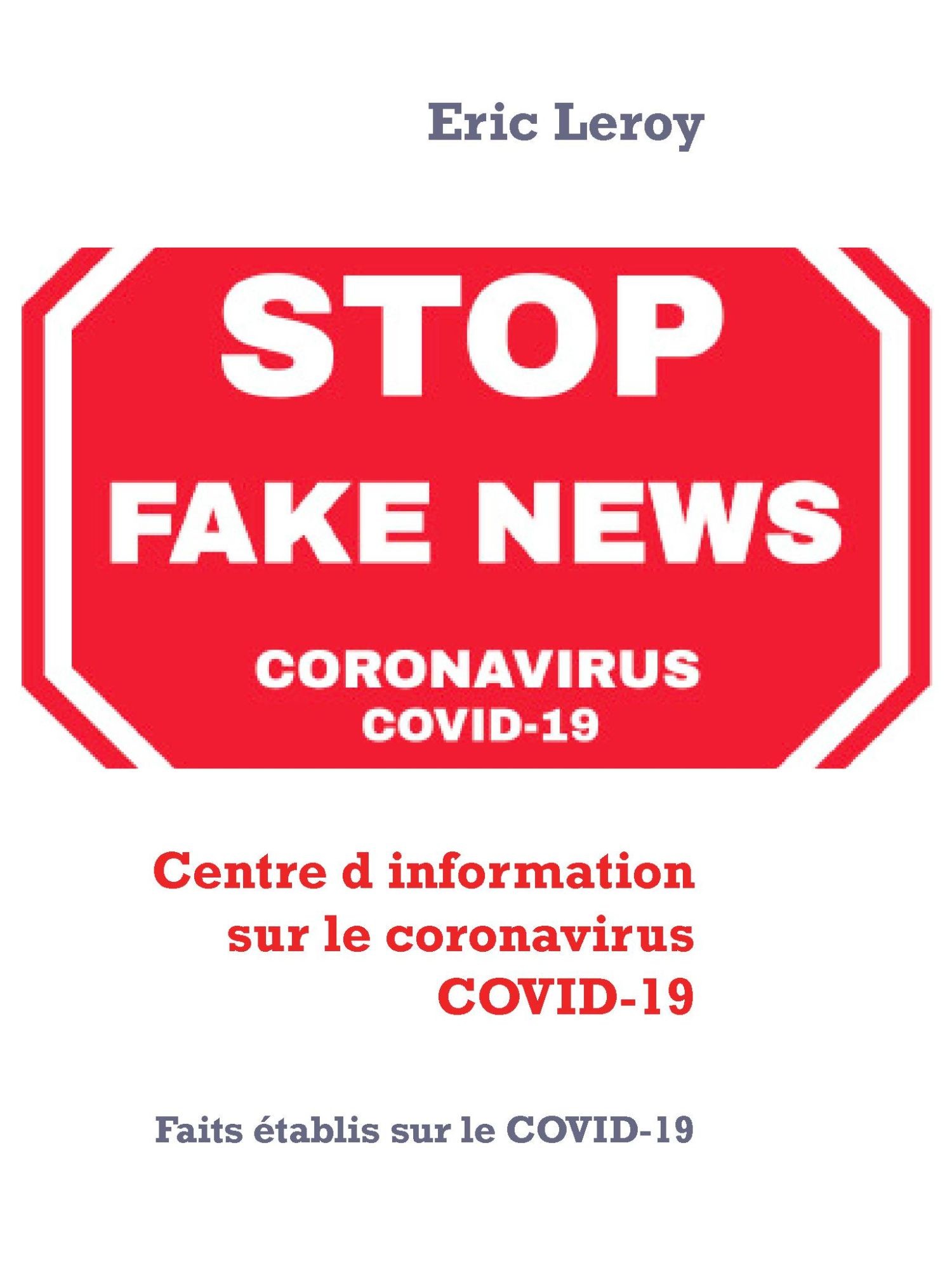 Cover Centre d&apos;information sur le coronavirus COVID-19