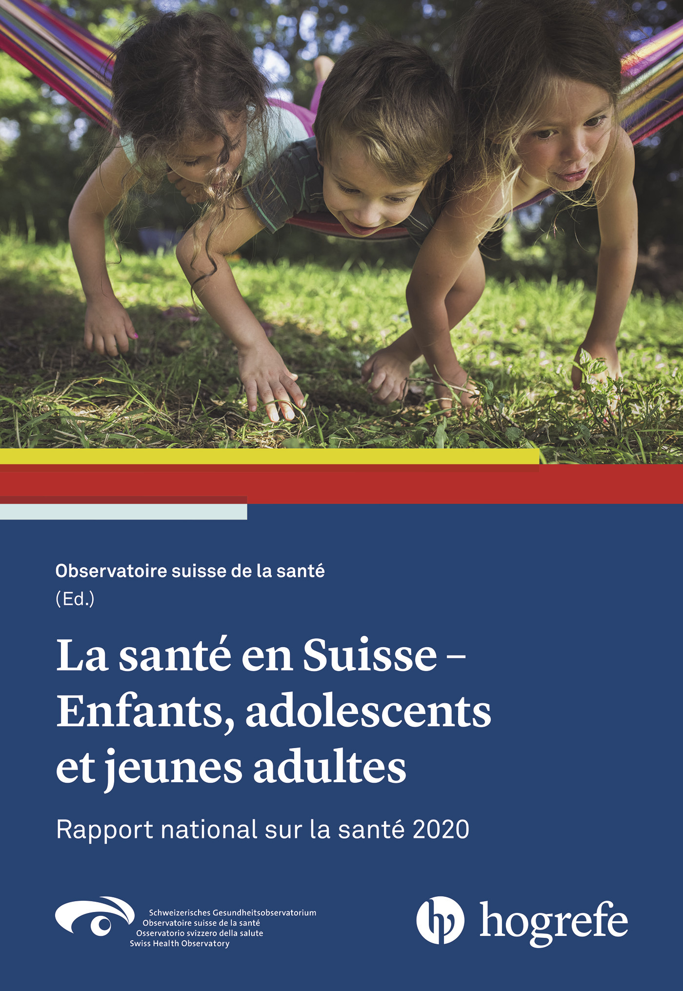 Cover La santé en Suisse, Enfants, adolescents et jeune