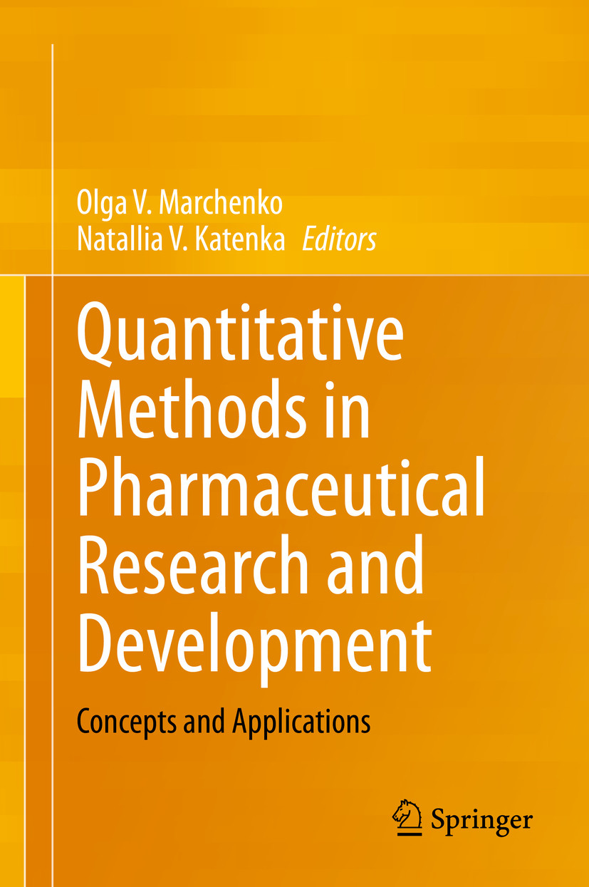 Cover Quantitative Methods in Pharmaceutical Research and Development