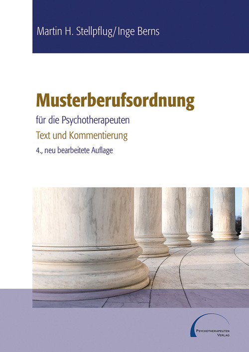 Cover Musterberufsordnung für die Psychotherapeuten