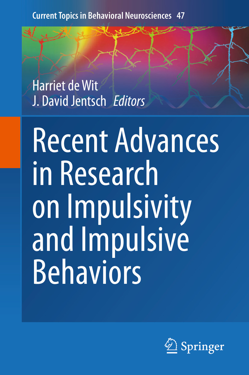 Cover Recent Advances in Research on Impulsivity and Impulsive Behaviors