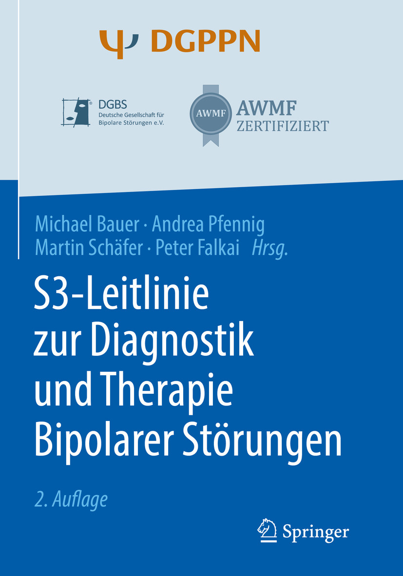 Cover S3-Leitlinie zur Diagnostik und Therapie Bipolarer Störungen