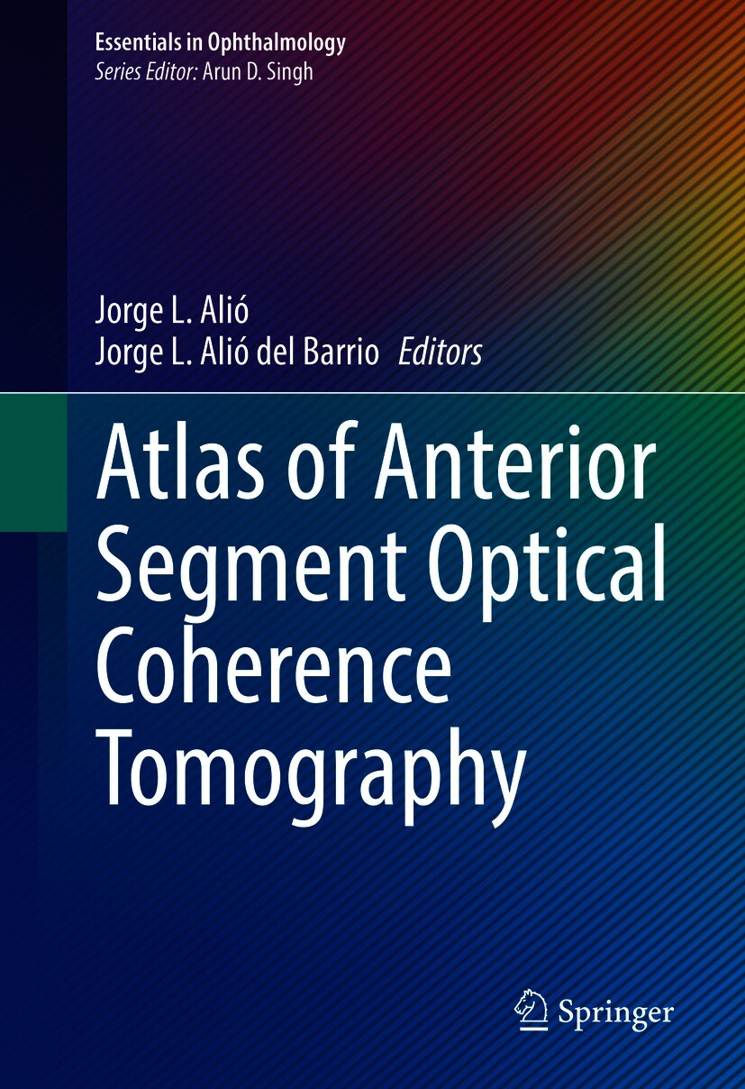 Cover Atlas of Anterior Segment Optical Coherence Tomography