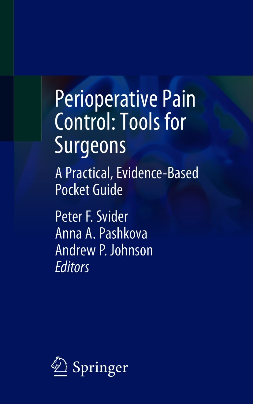Cover Perioperative Pain Control: Tools for Surgeons