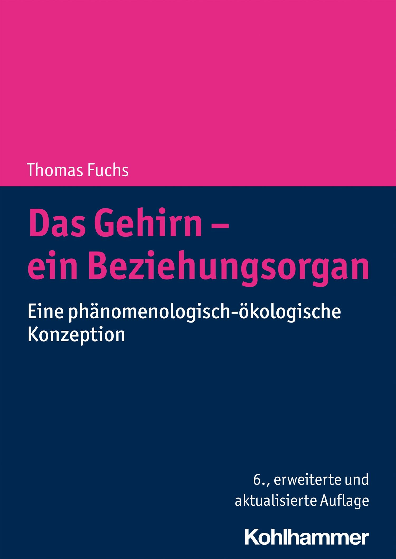 Cover Das Gehirn - ein Beziehungsorgan