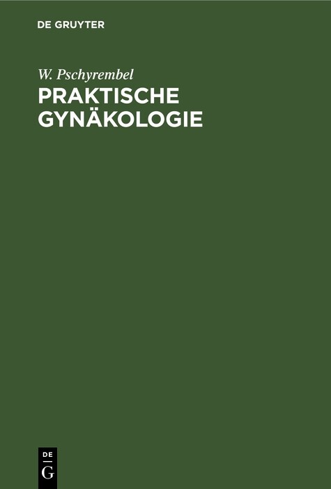 Cover Praktische Gynäkologie