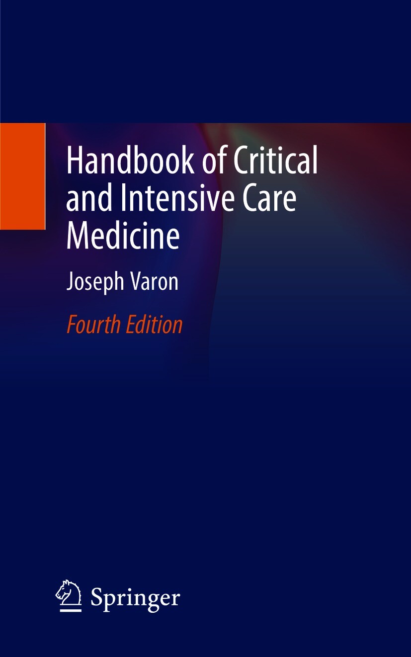 Cover Handbook of Critical and Intensive Care Medicine