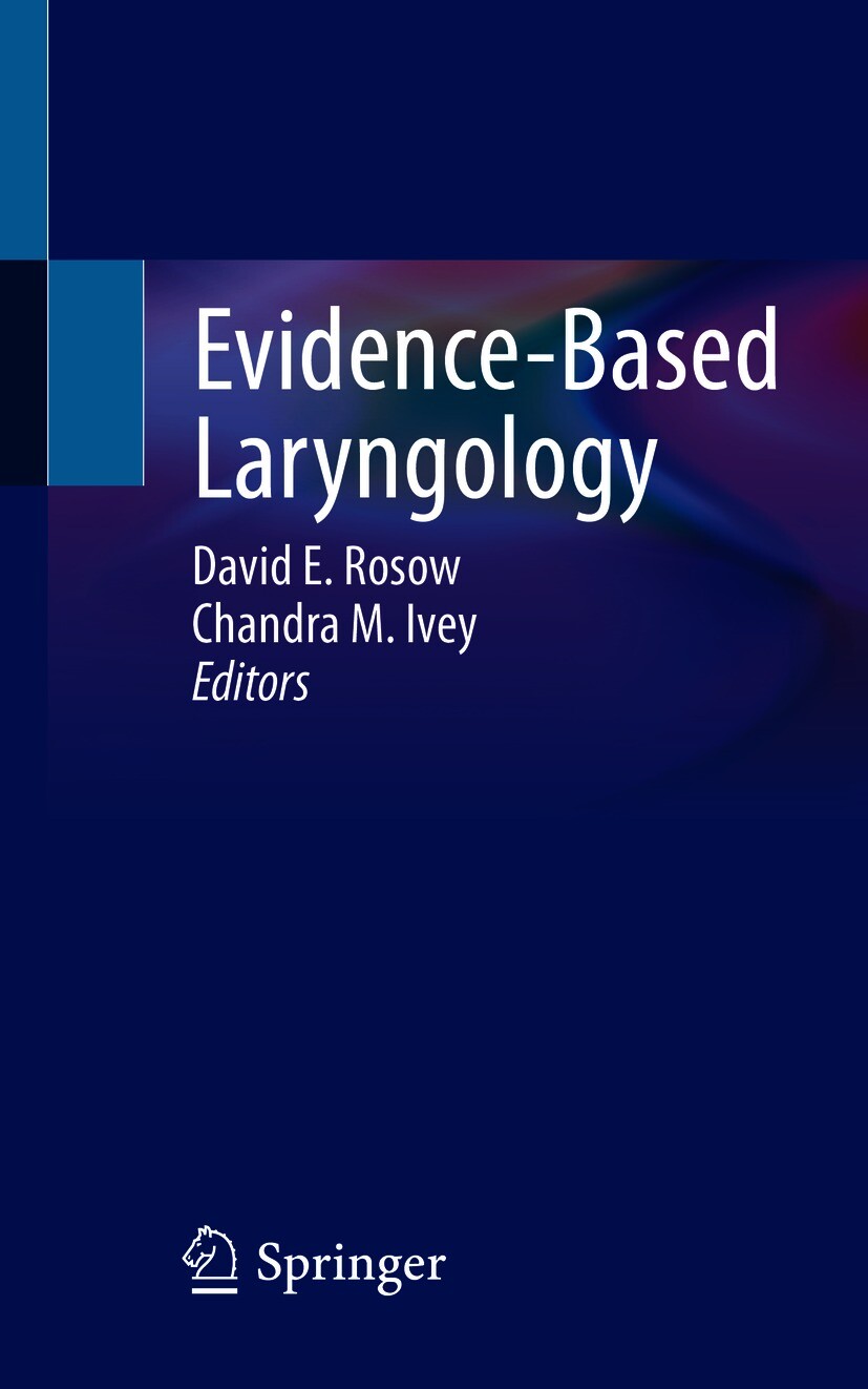 Cover Evidence-Based Laryngology