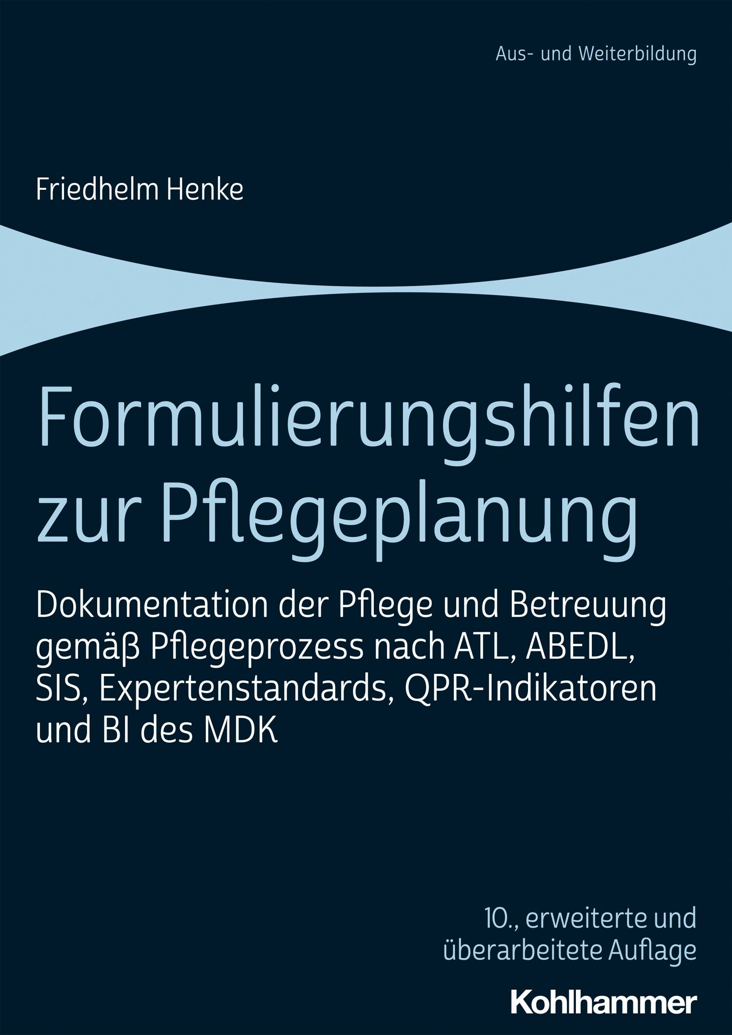 Cover Formulierungshilfen zur Pflegeplanung