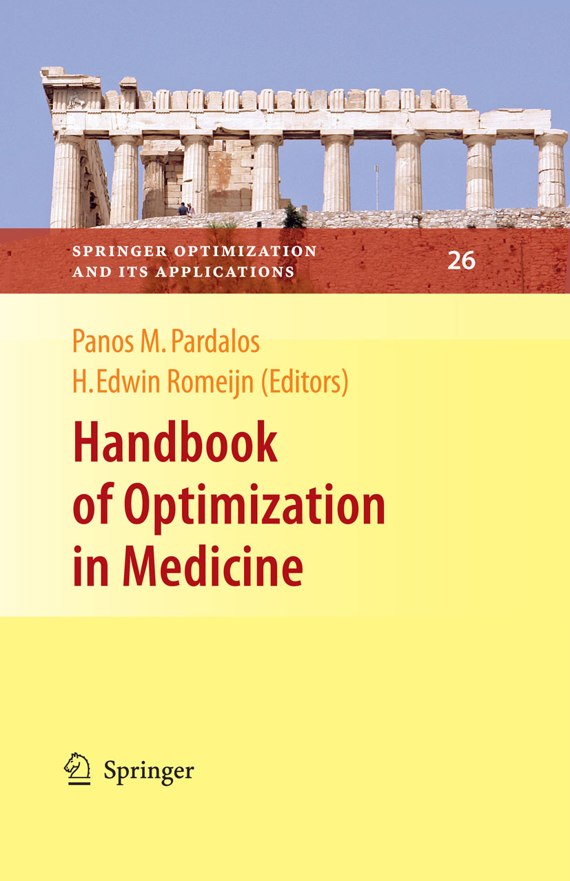 Cover Handbook of Optimization in Medicine