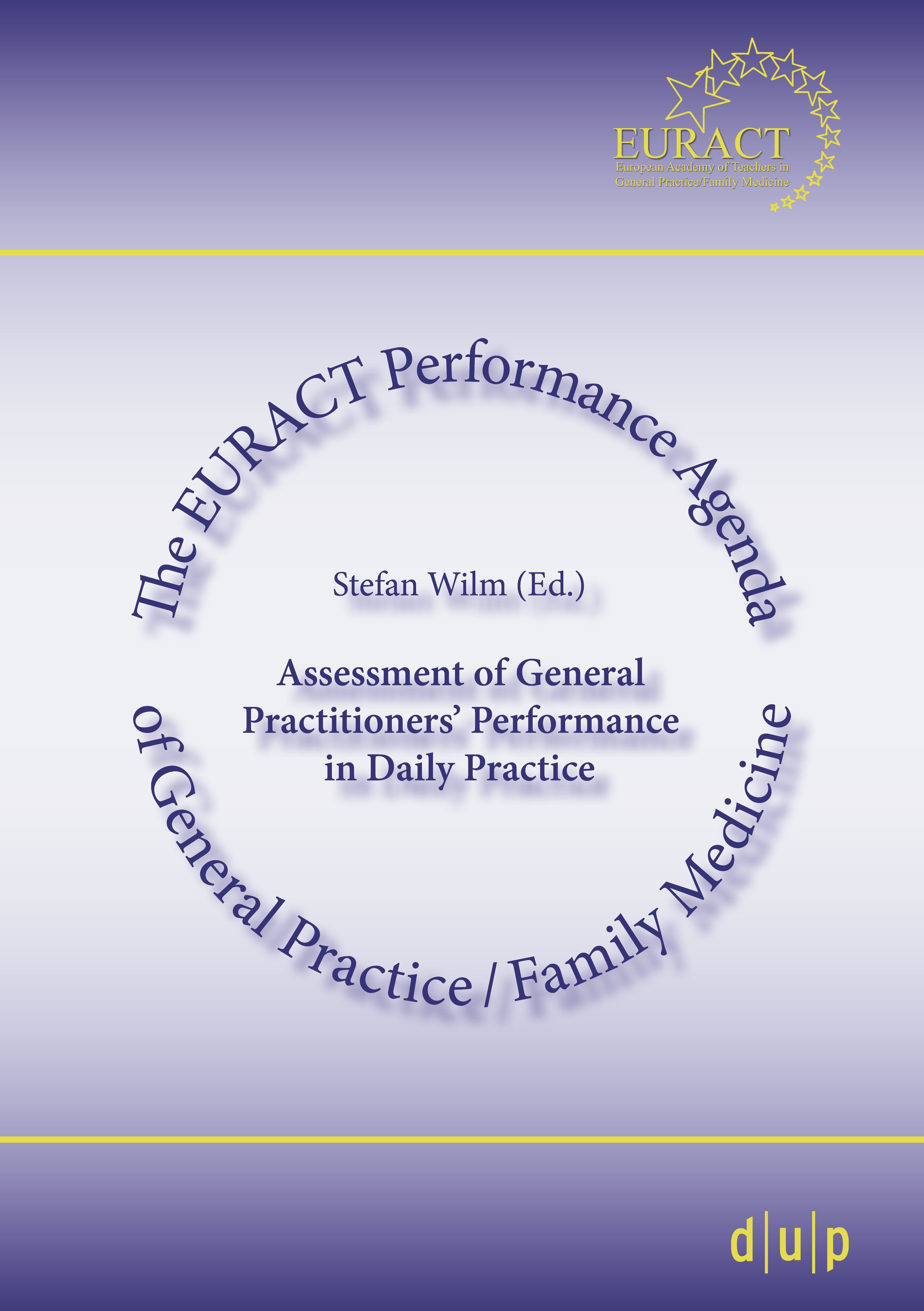 Cover Assessment of General Practitioners' Performance in Daily Practice