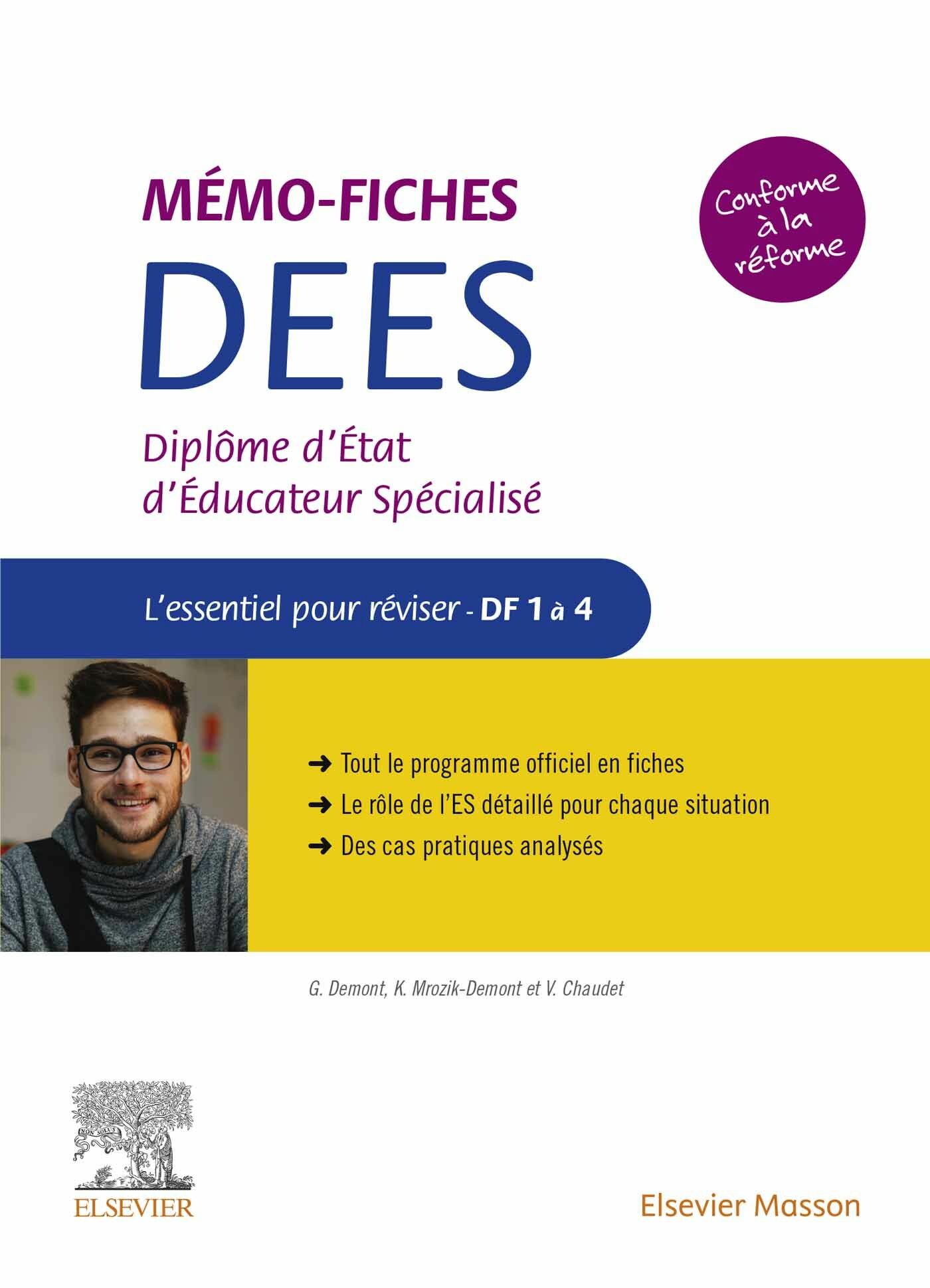 Cover Mémo-Fiches DEES - Diplôme d'État d'éducateur spécialisé