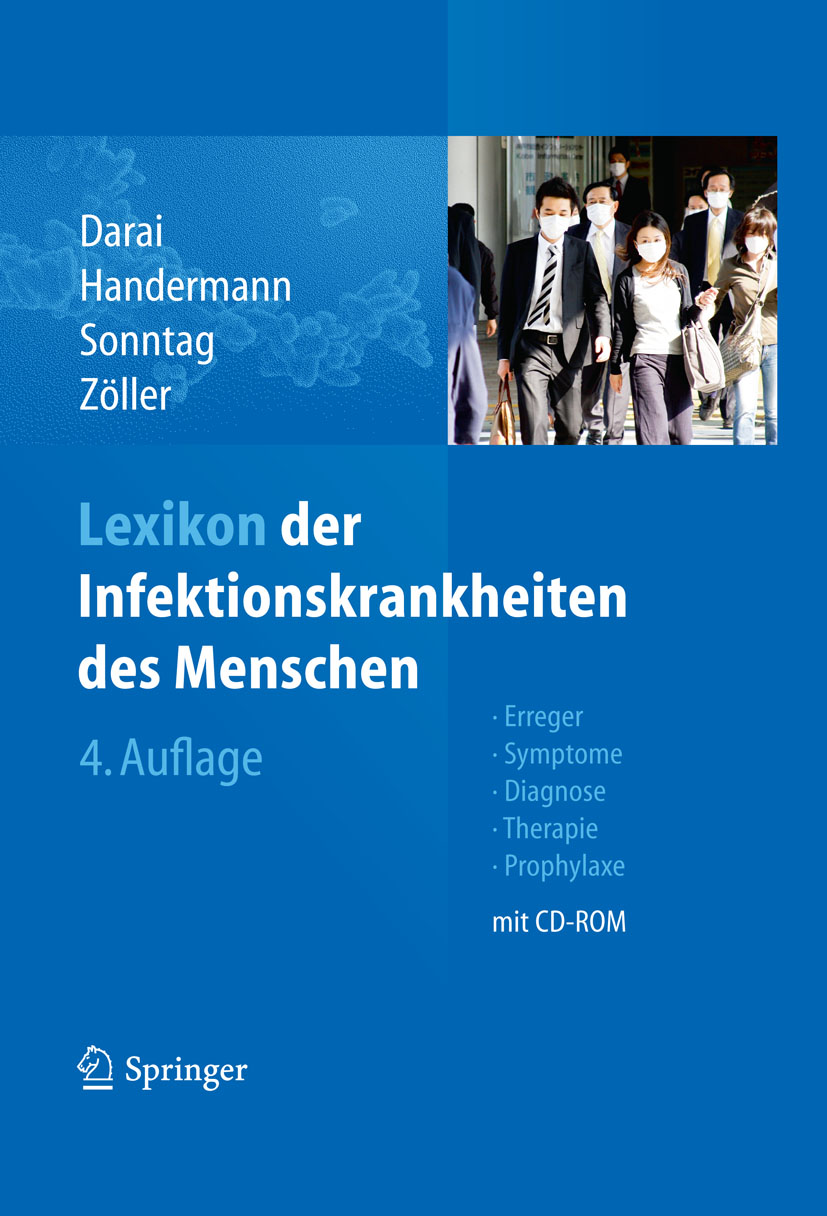 Cover Lexikon der Infektionskrankheiten des Menschen