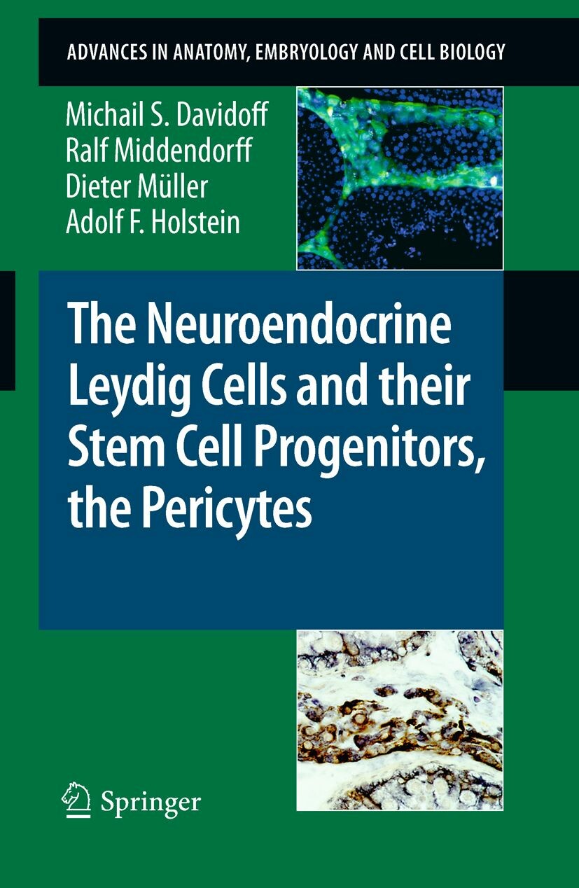 Cover The Neuroendocrine Leydig Cells and their Stem Cell Progenitors, the Pericytes
