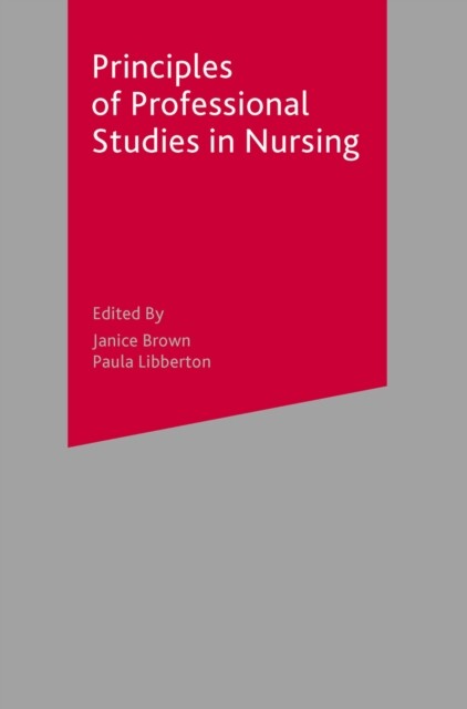 Cover Principles of Professional Studies in Nursing