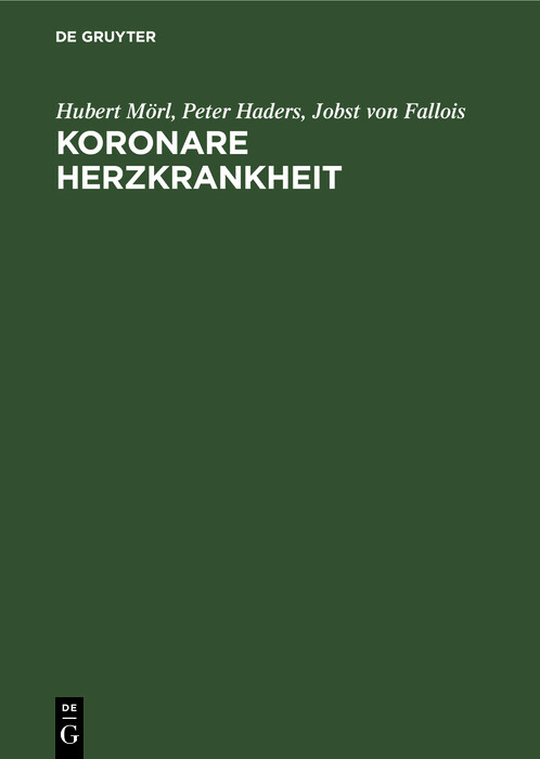 Cover Koronare Herzkrankheit