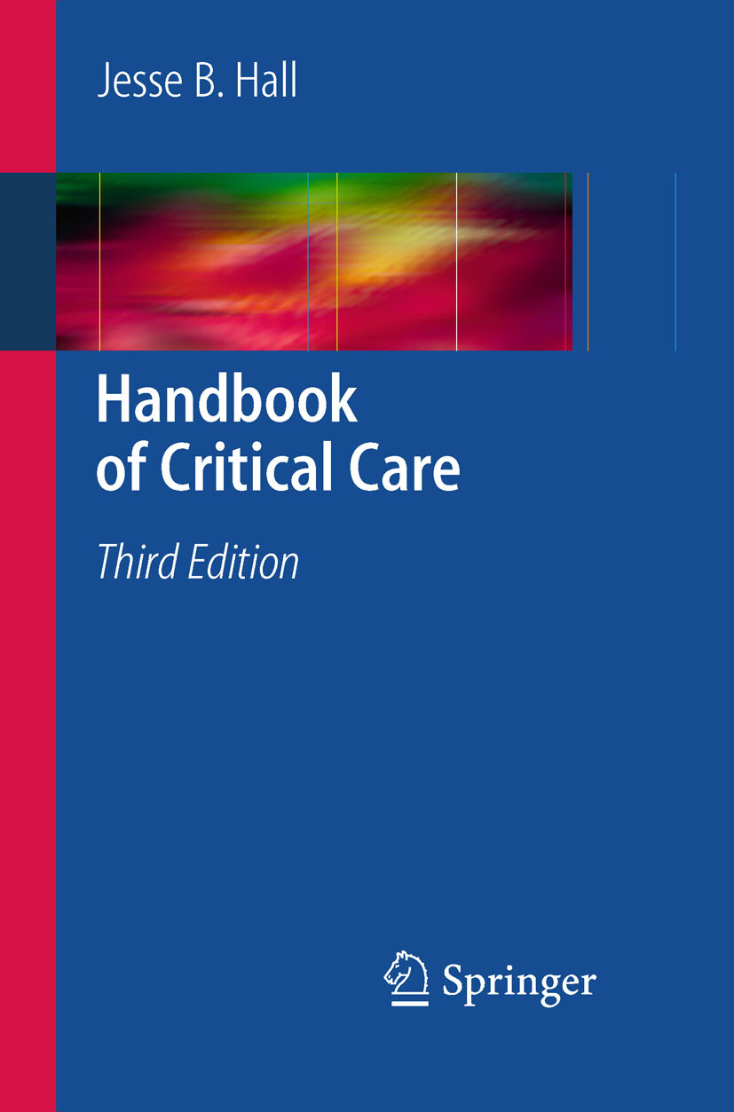 Cover Handbook of Critical Care