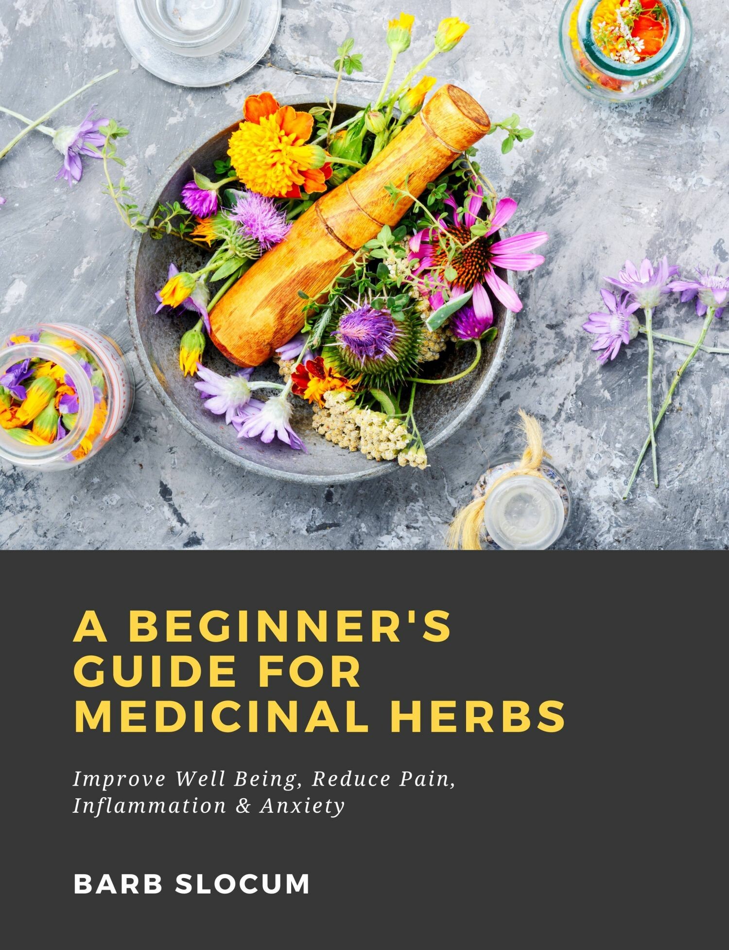 A Beginner's Guide for Medicinal Herbs: Improve Well Being, Reduce Pain, Inflammation & Anxiety