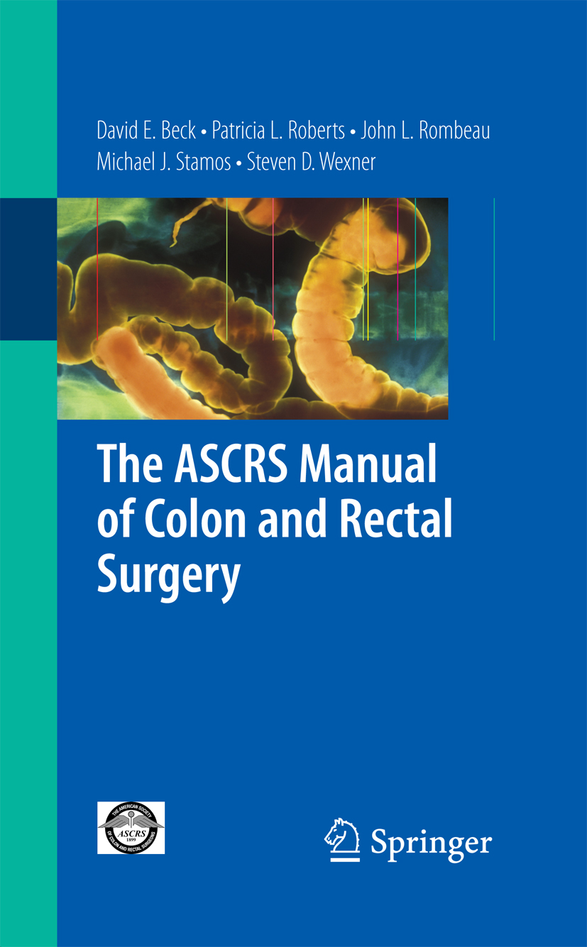 Cover The ASCRS Manual of Colon and Rectal Surgery