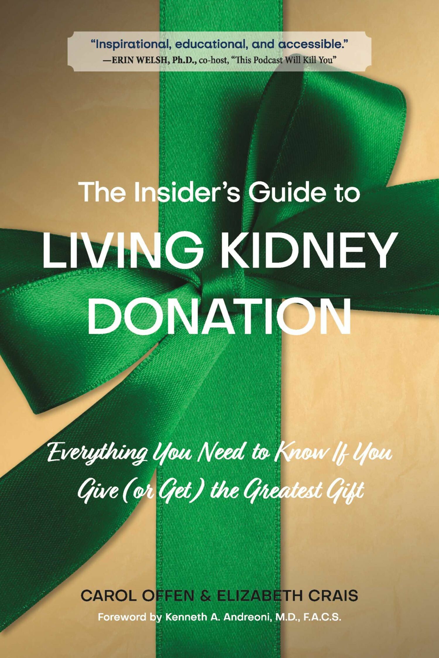 Cover The Insider's Guide to Living Kidney Donation