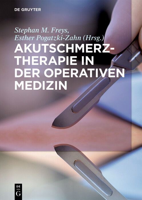 Cover Akutschmerztherapie in der Operativen Medizin