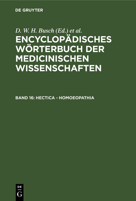Hectica - Homoeopathia