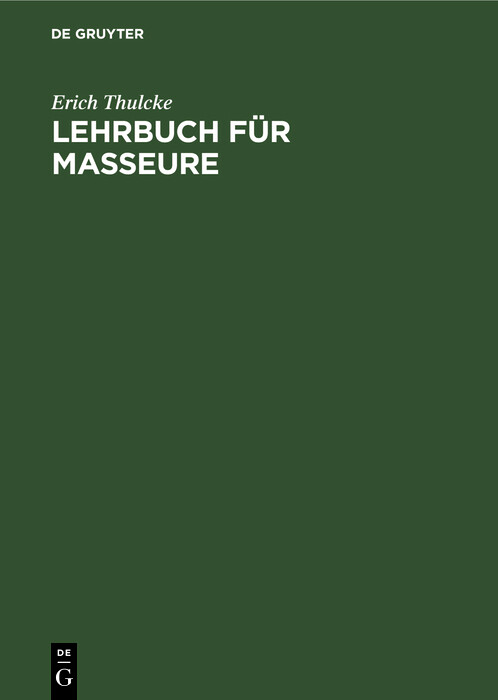 Cover Lehrbuch für Masseure