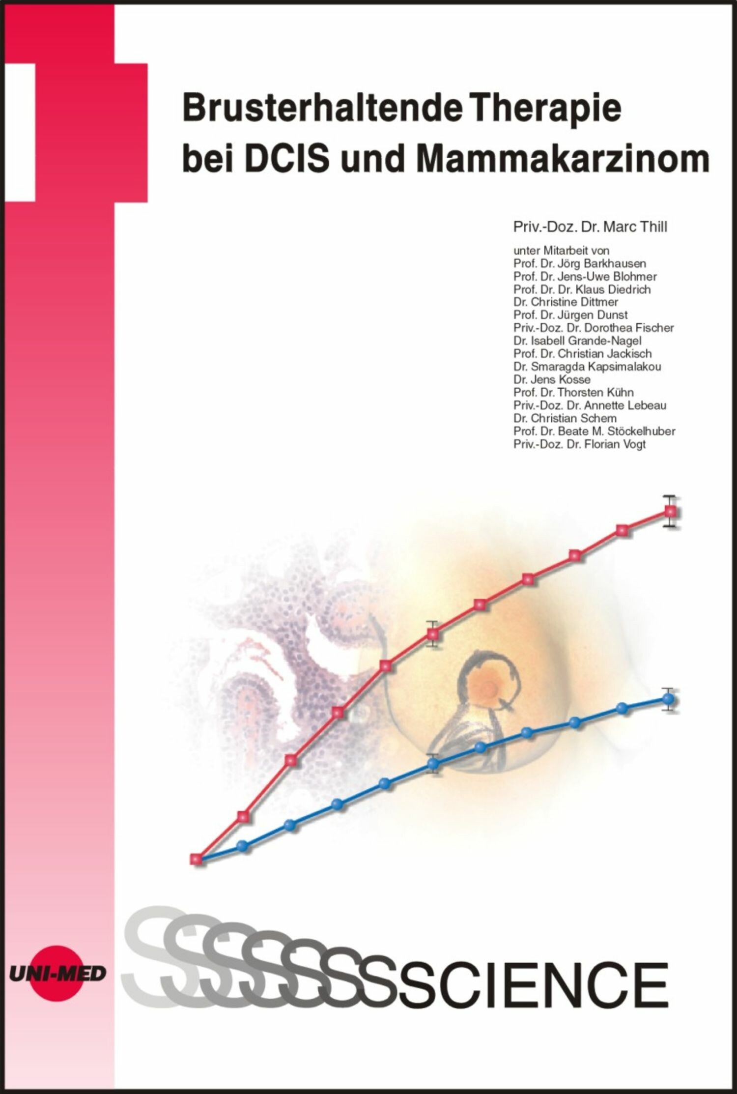 Cover Brusterhaltende Therapie bei DCIS und Mammakarzinom