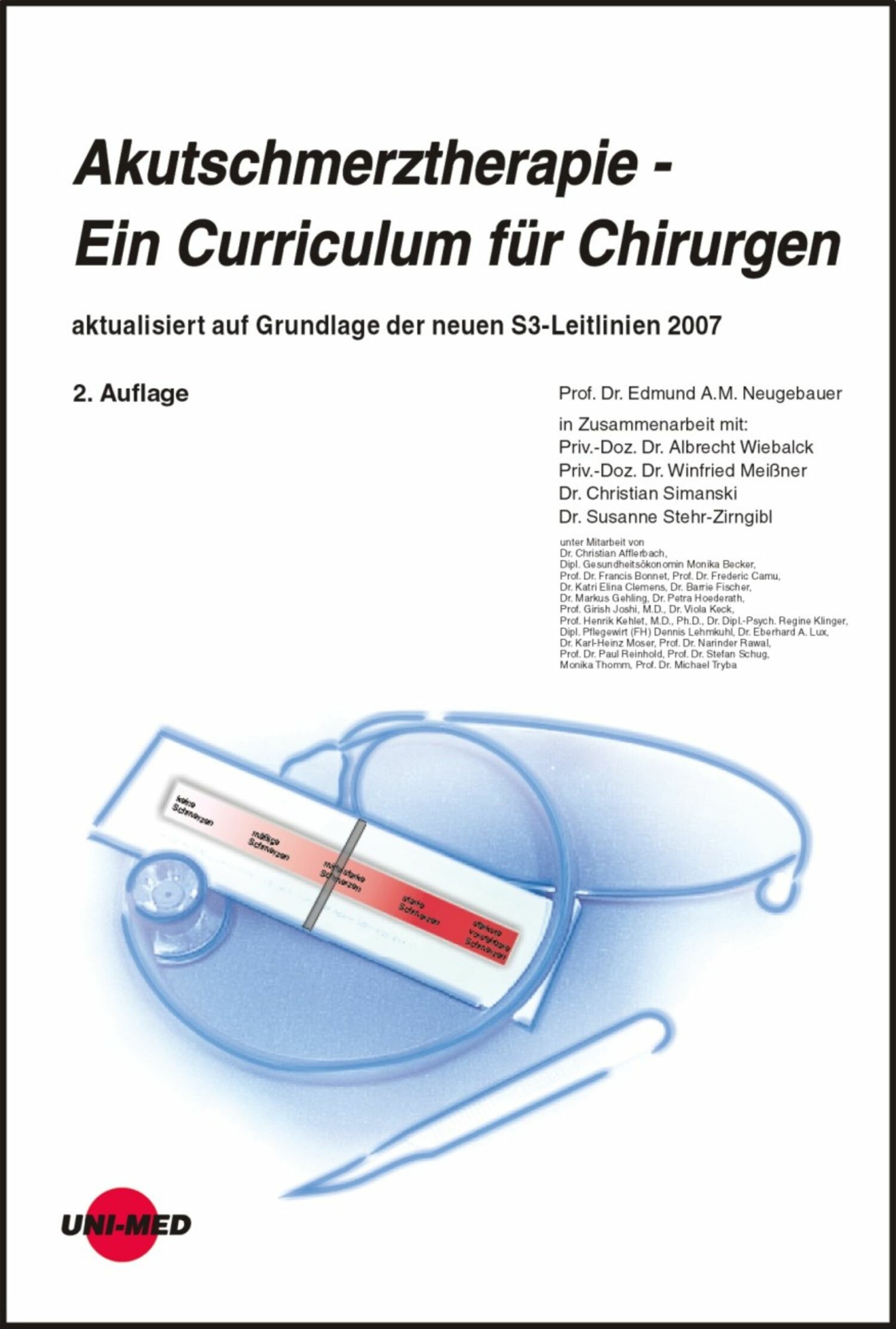 Cover Akutschmerztherapie - Ein Curriculum für Chirurgen