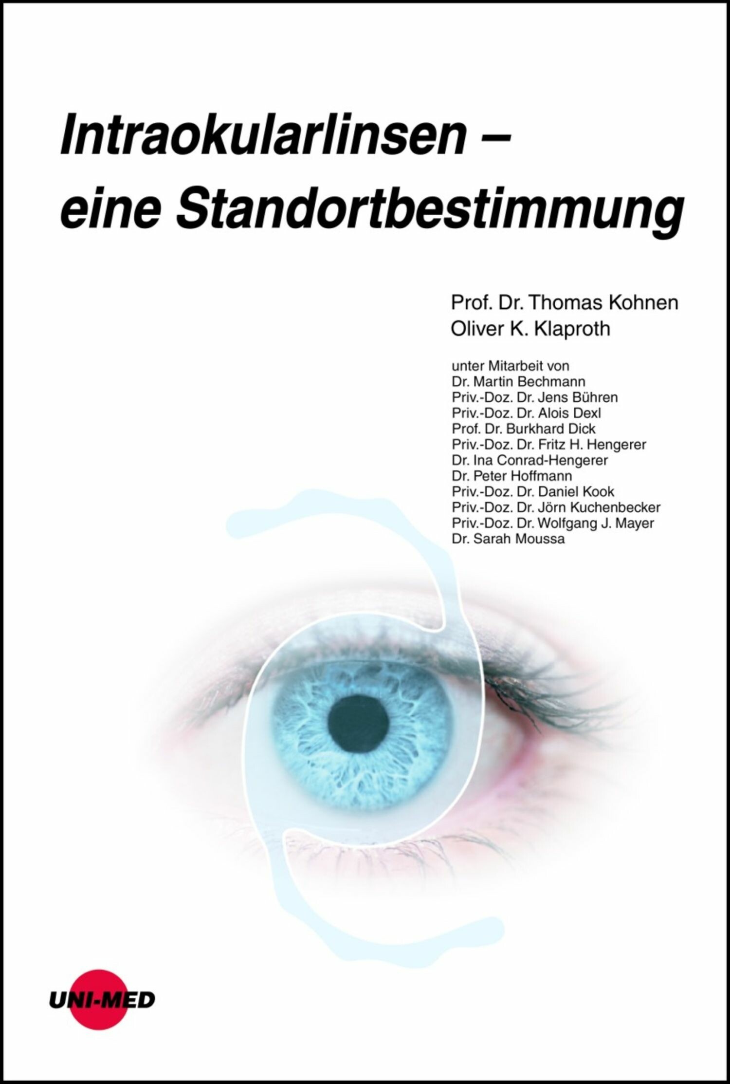 Cover Intraokularlinsen - eine Standortbestimmung