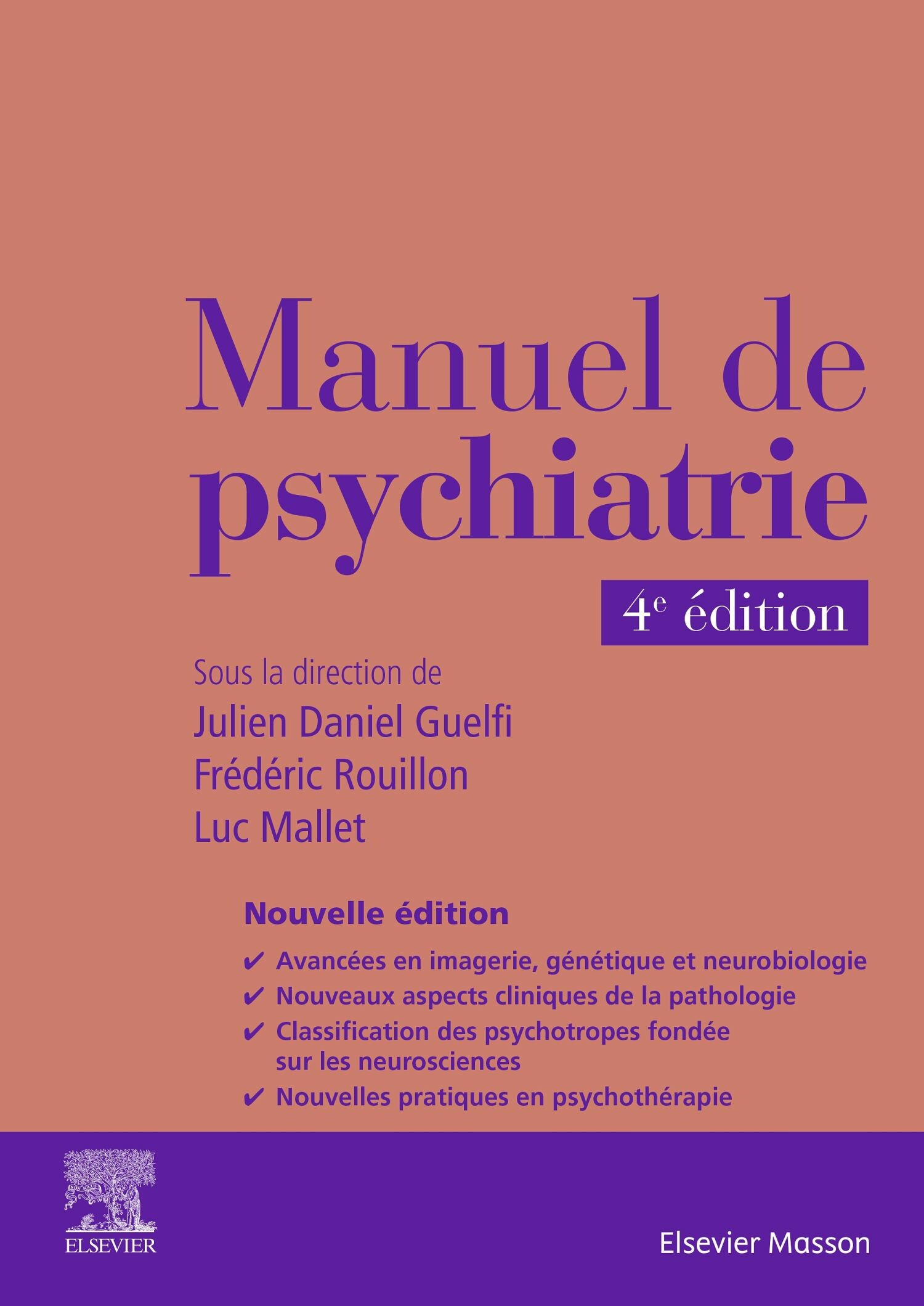 Cover Manuel de psychiatrie