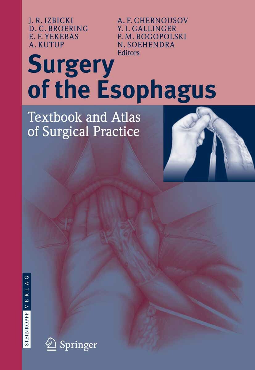 Cover Surgery of the Esophagus