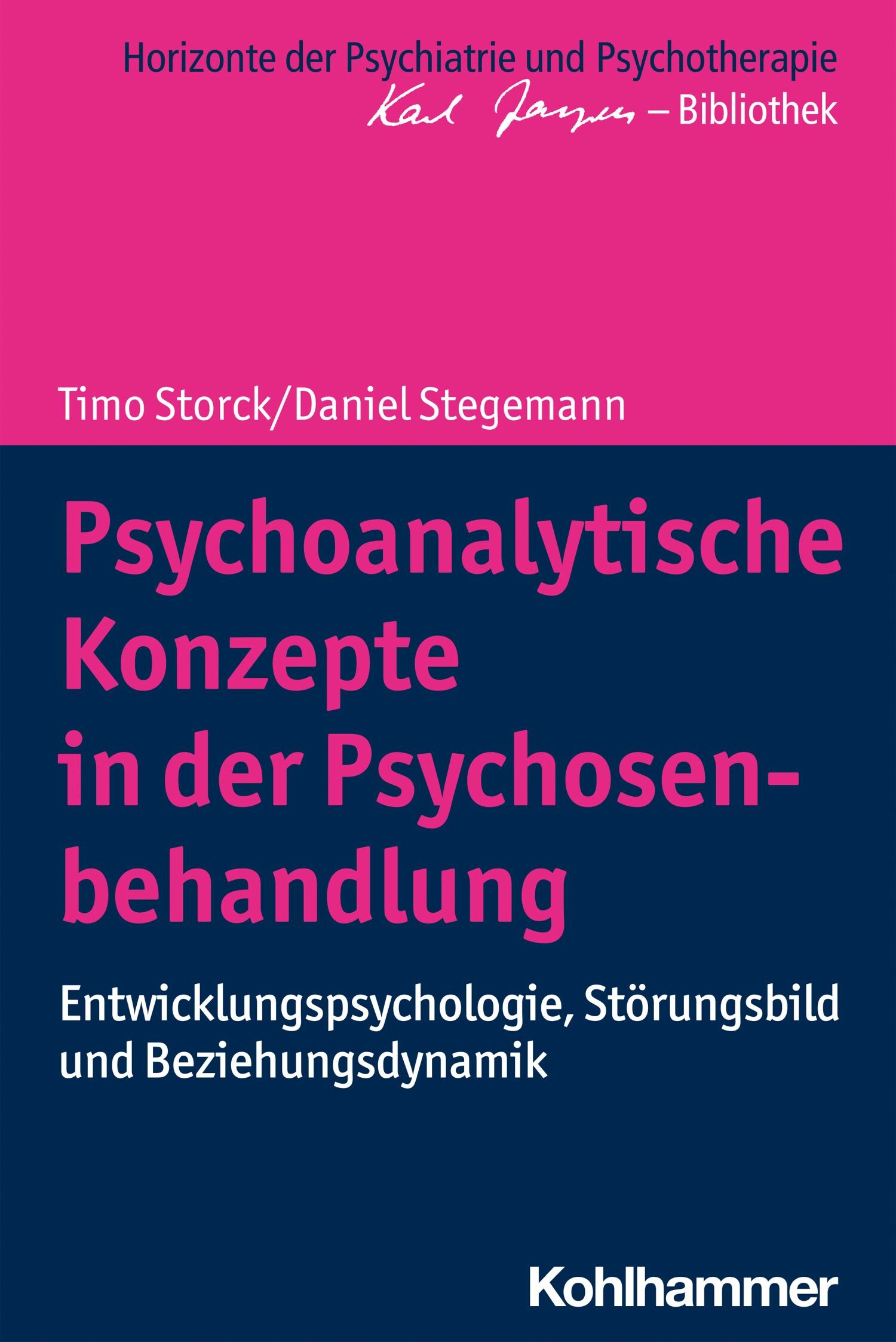 Cover Psychoanalytische Konzepte in der Psychosenbehandlung