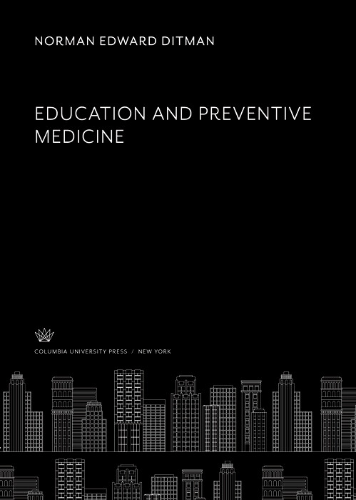 Cover Education and Preventive Medicine