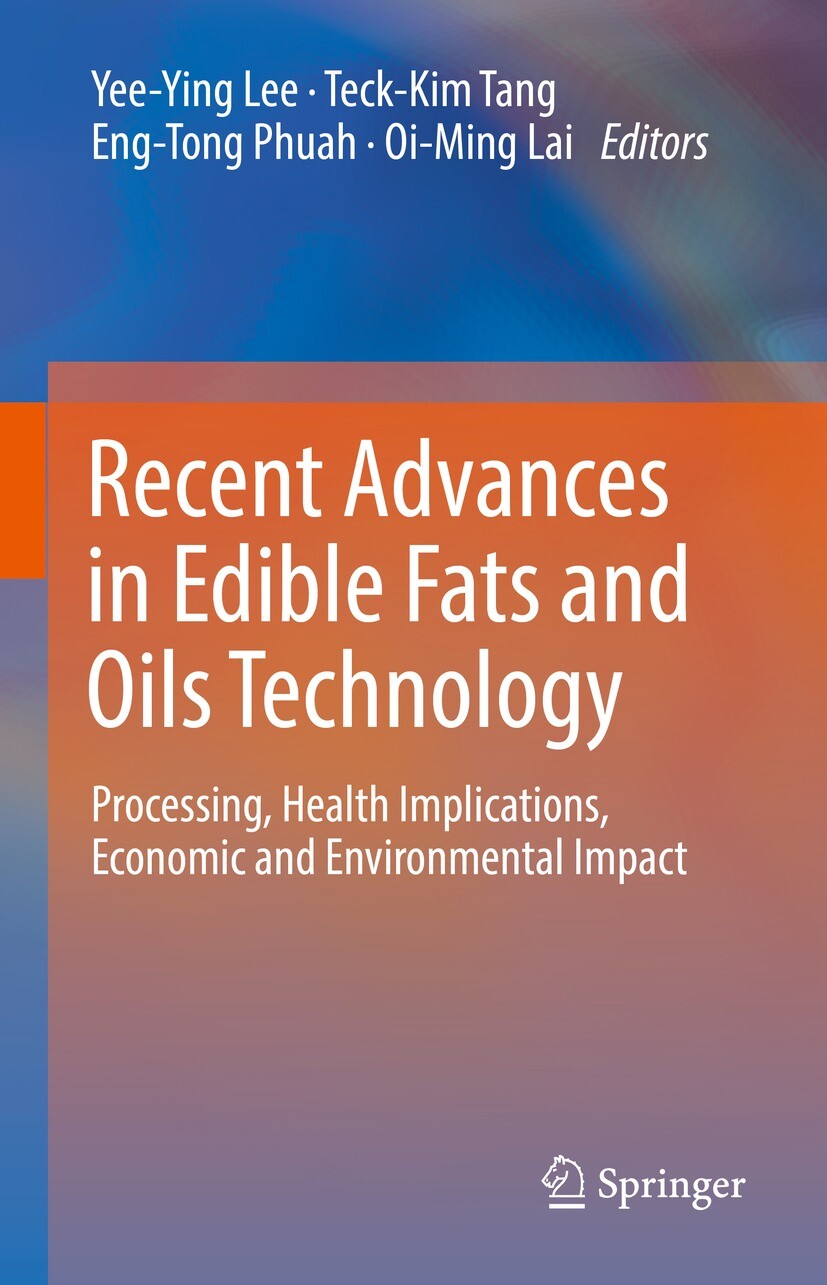 Cover Recent Advances in Edible Fats and Oils Technology
