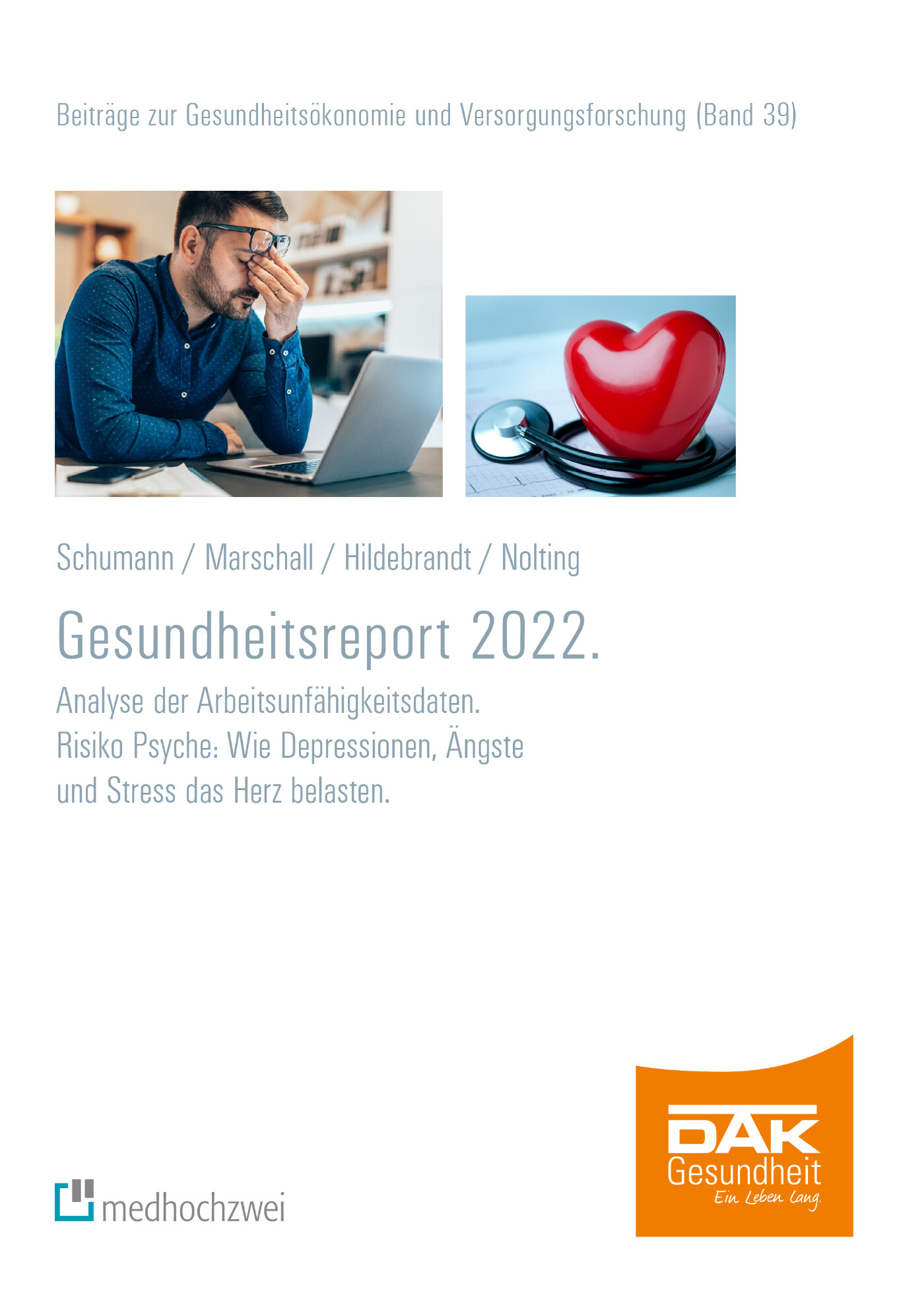 Cover Gesundheitsreport 2022