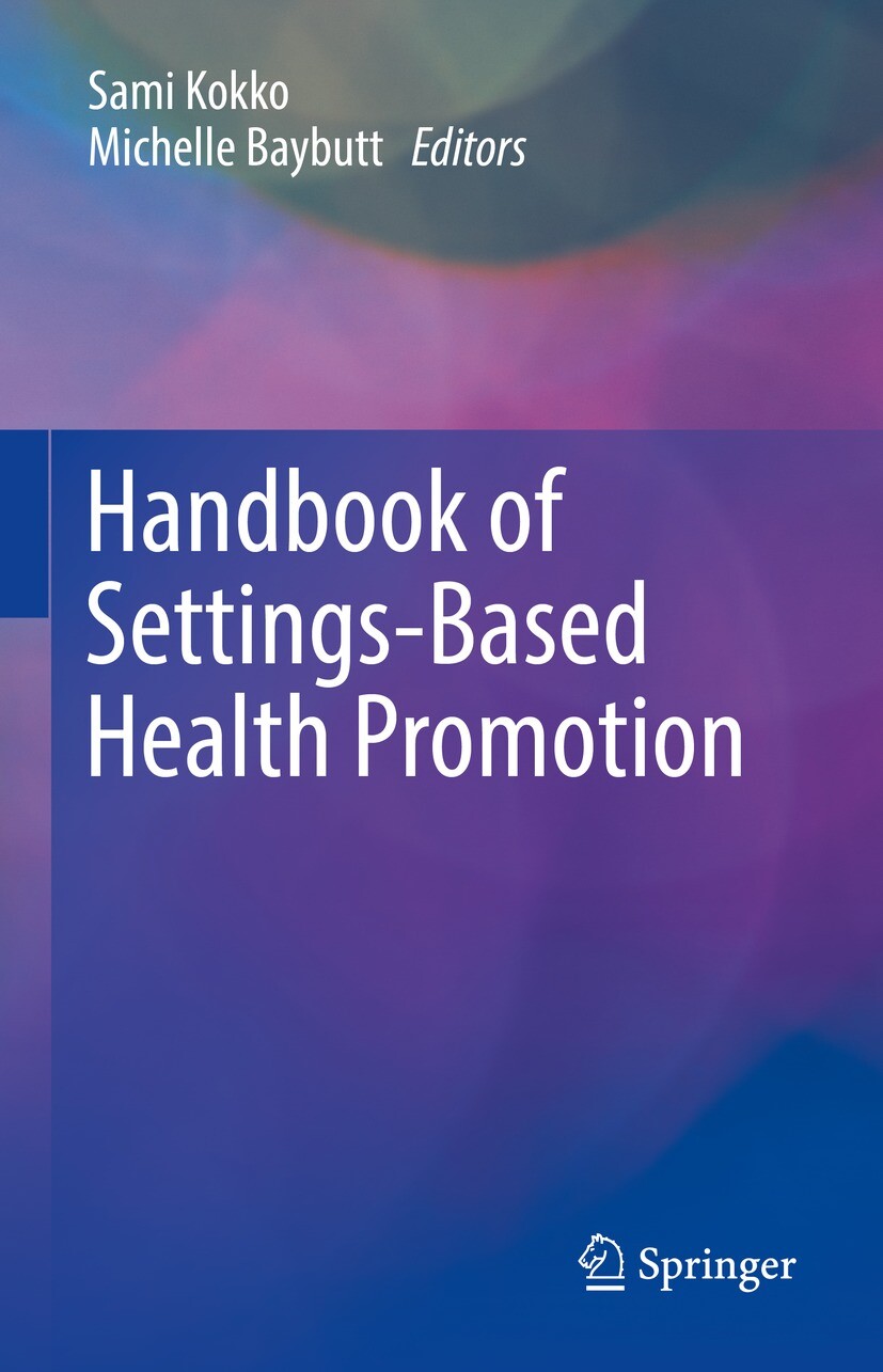 Cover Handbook of Settings-Based Health Promotion