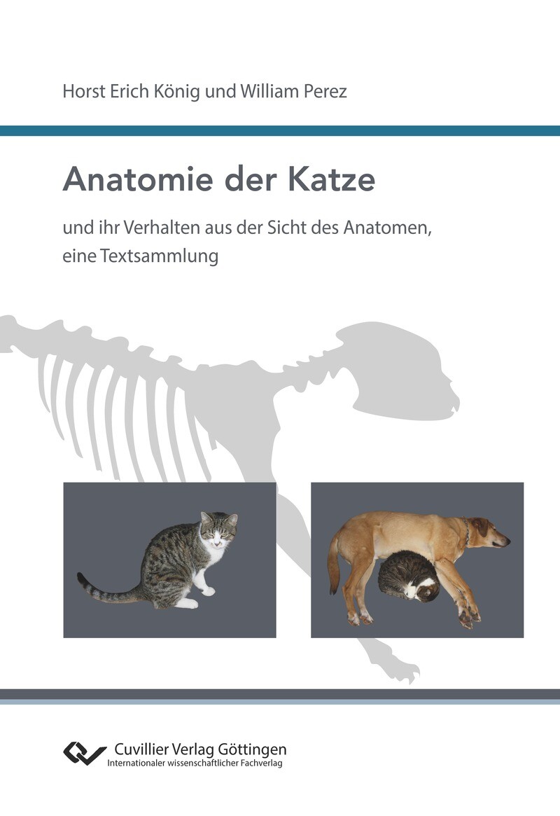 Cover Anatomie der Katze und ihr Verhalten aus der Sicht des Anatomen, eine Textsammlung