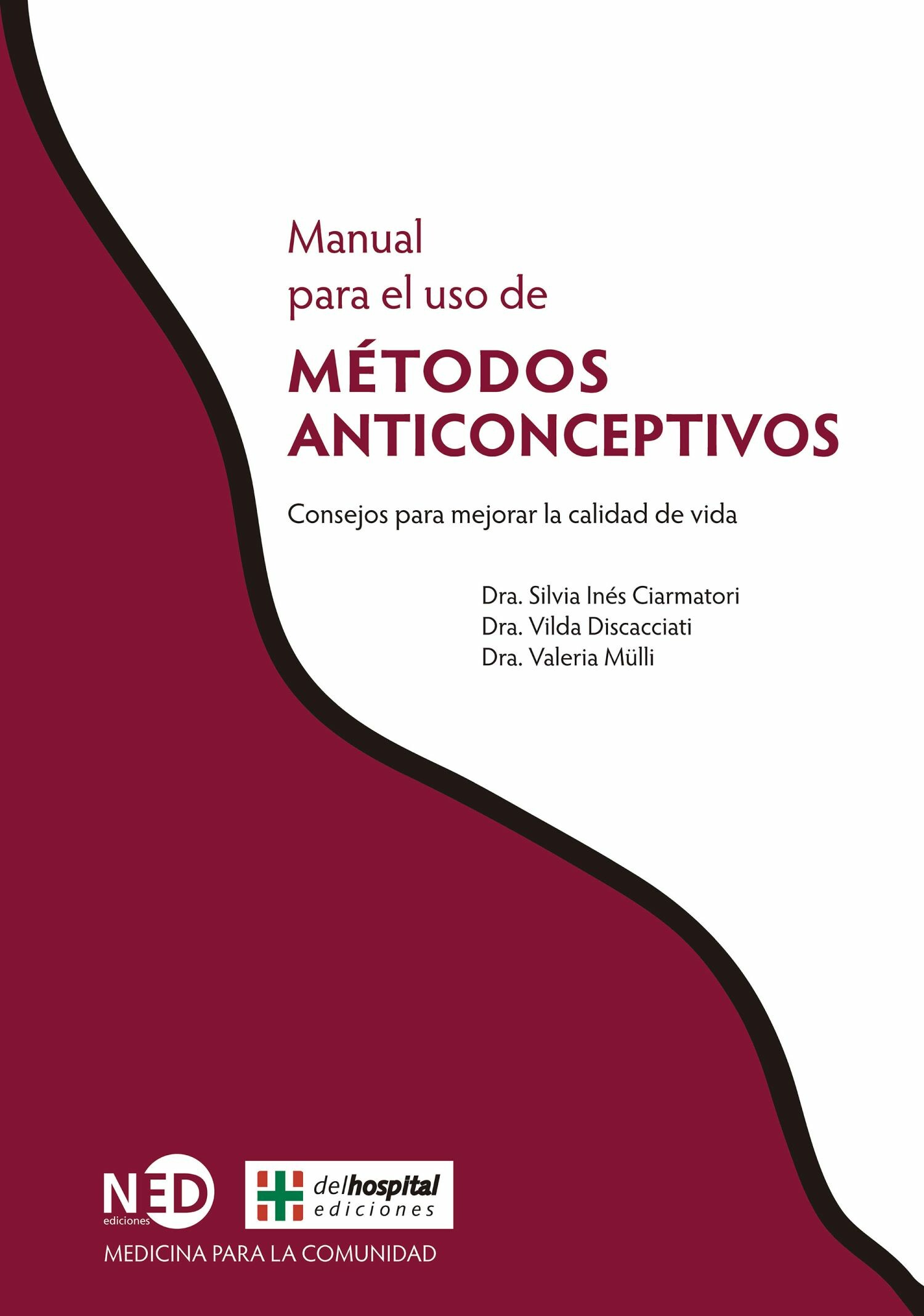 Cover Manual para el uso de métodos anticonceptivos