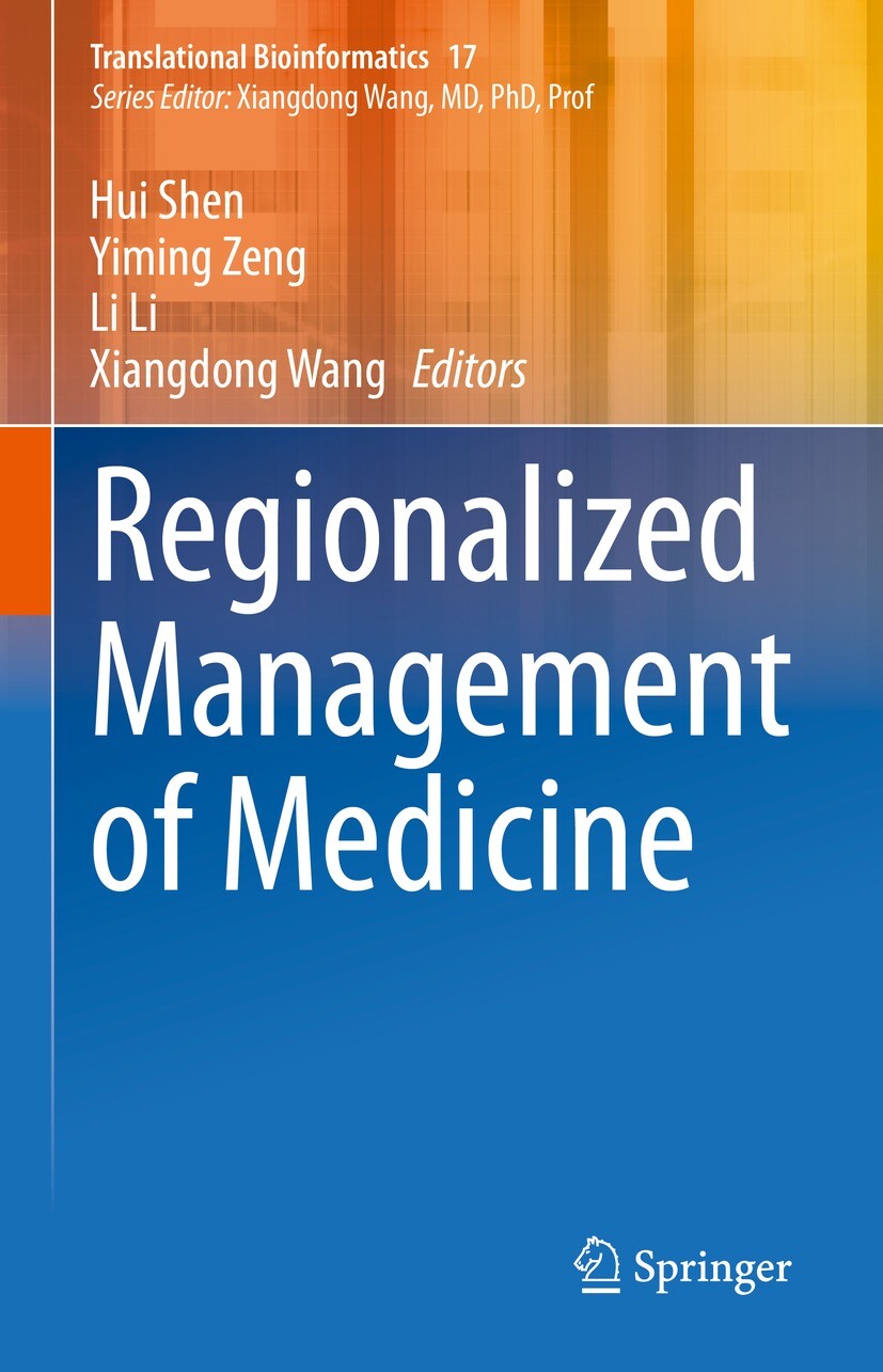 Cover Regionalized Management of Medicine