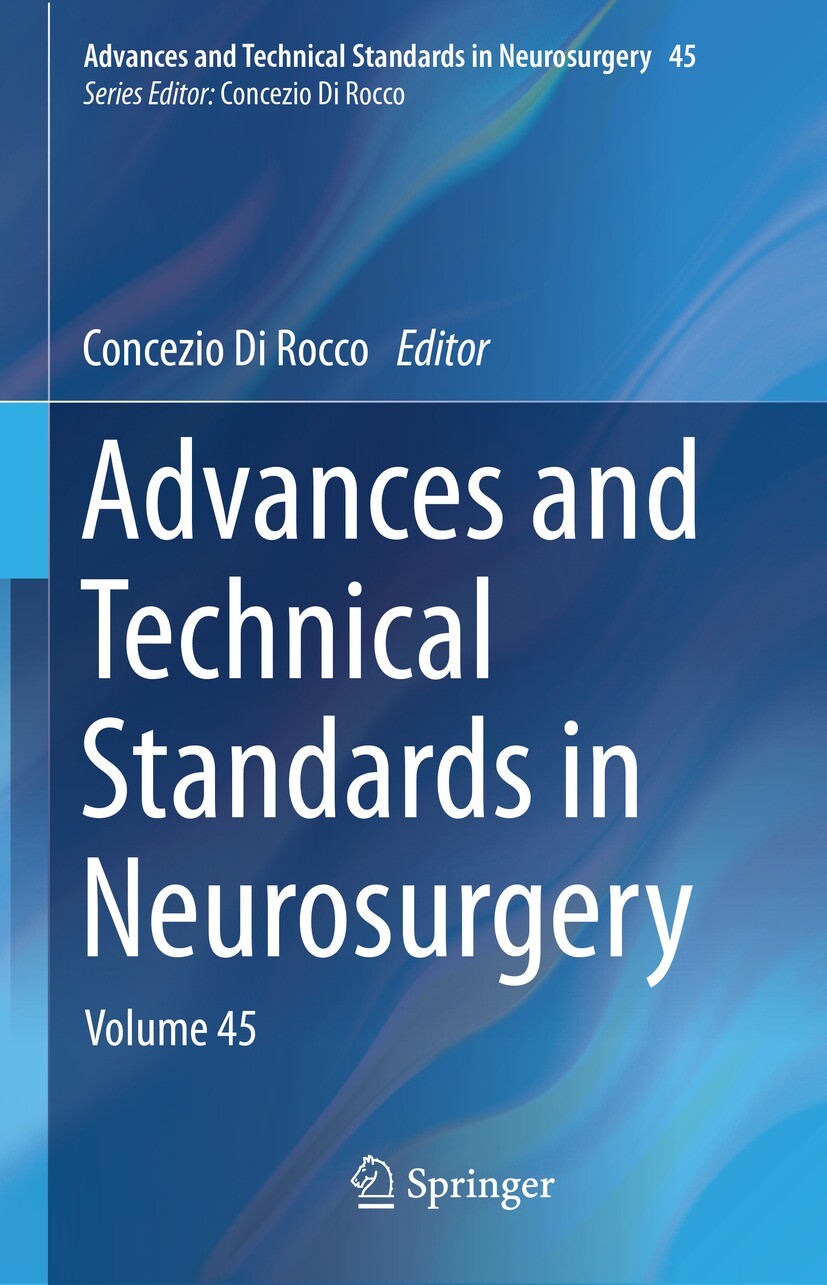 Cover Advances and Technical Standards in Neurosurgery