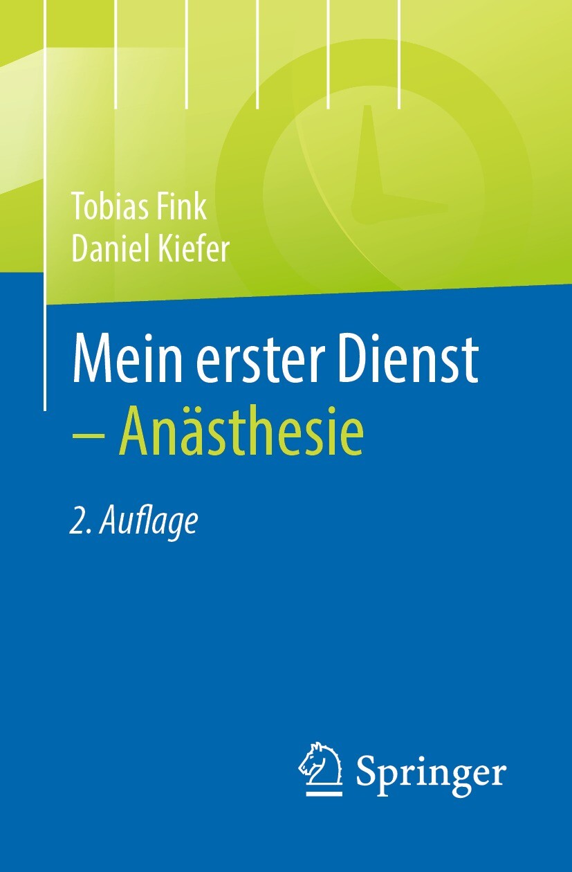 Cover Mein erster Dienst - Anästhesie